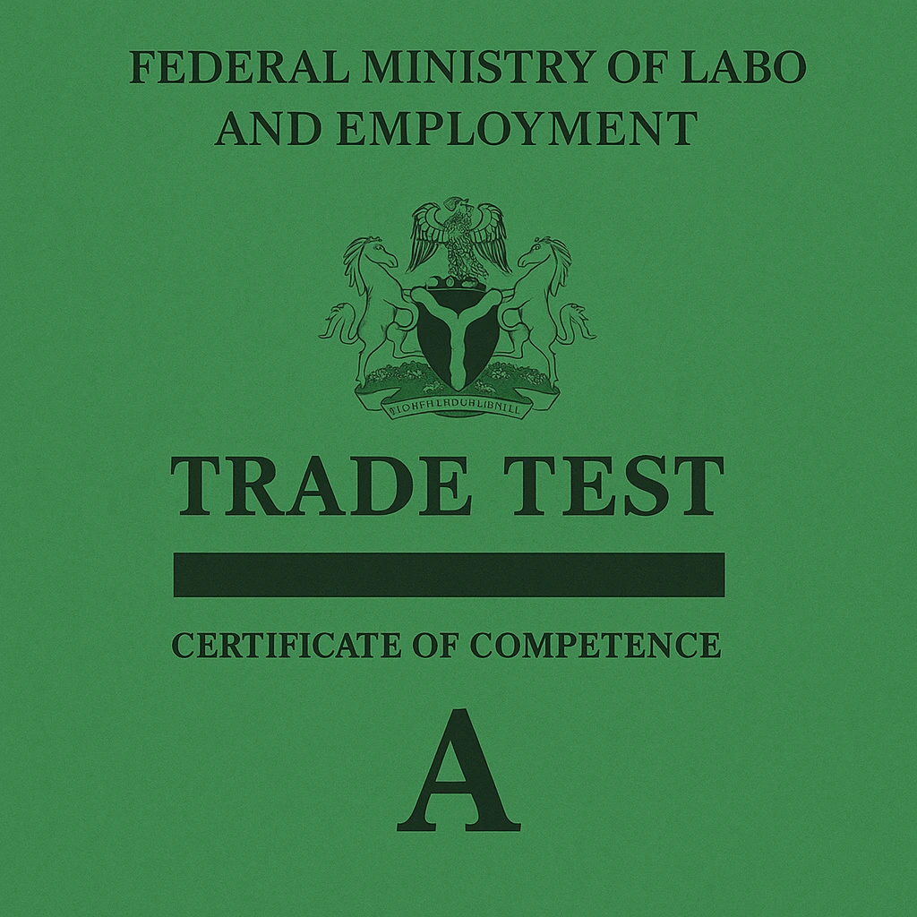 Trade Test Certificate