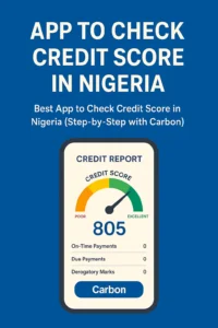 Read more about the article Best App to Check Credit Score in Nigeria (Step-by-Step with Carbon)