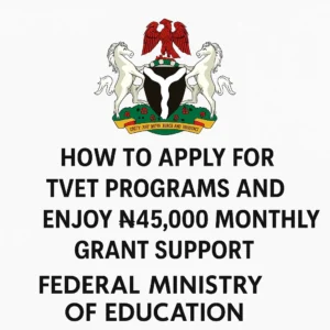 Read more about the article FME TVET Initiative: How to Apply, Application Portal, and Courses