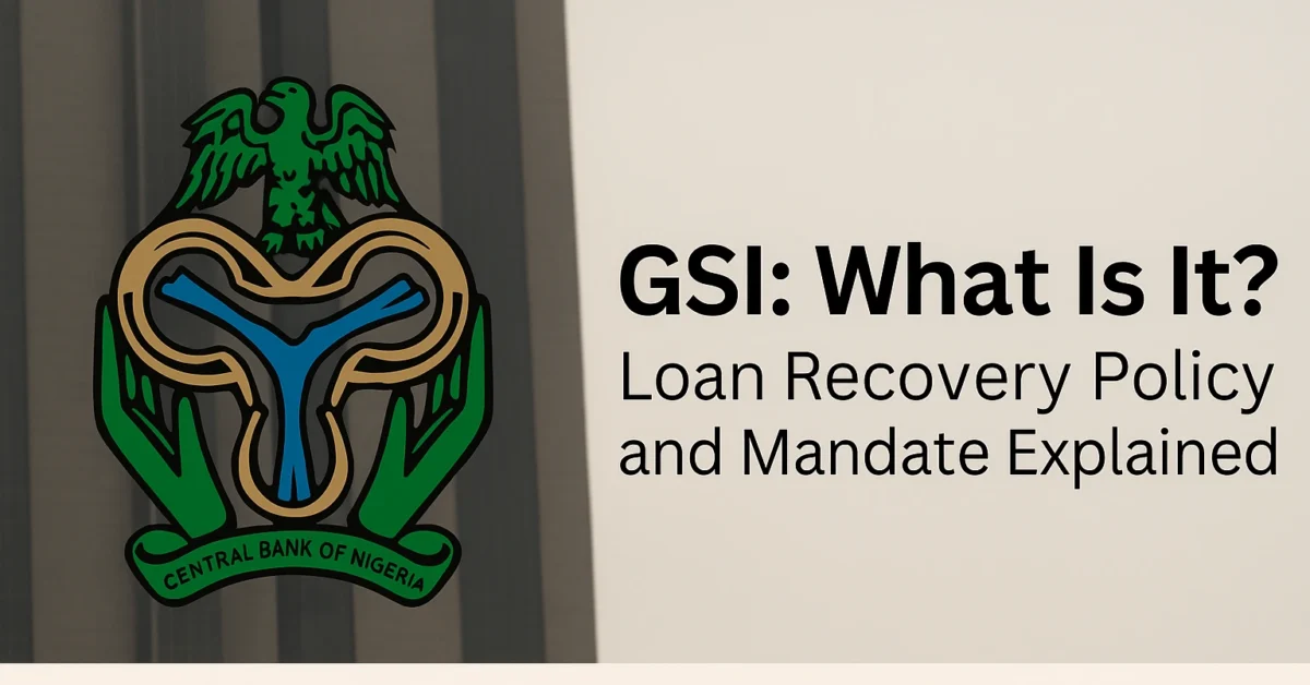 GSI Loan Recovery Policy explain