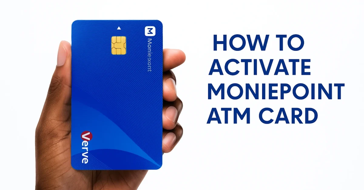 How to Activate Moniepoint ATM Card
