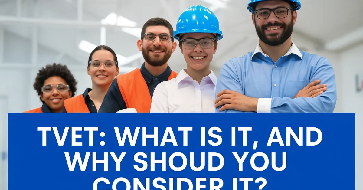 TVET: What is it, and why should you consider it